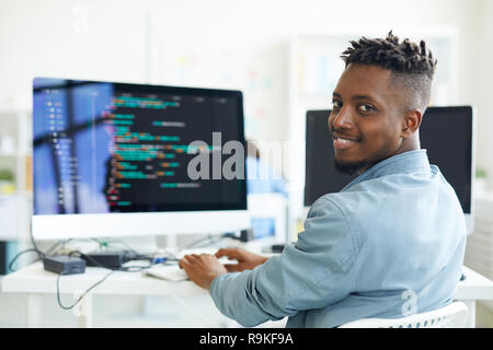 Testing software Stock Photo