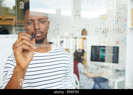 Developing new language Stock Photo