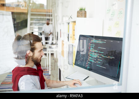 Programmer in office Stock Photo