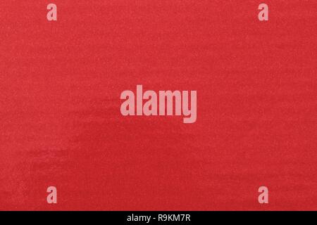 Texture of glitter red paint on plastic sheet, abstract pattern background Stock Photo