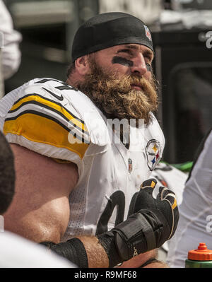 Pittsburgh Steelers defensive end Brett Keisel (99) walks the