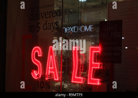 Bargains Inside Neon Sign, Neon Bargains Inside Shop Sign