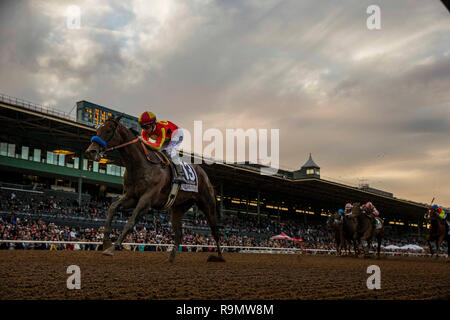 Louisville, KY, USA. 26th Dec, 2018. December 26, 2018: Mckinzie with Mike Smith dominate the Malibu Stakes at Santa Anita Park on December 26, 2018 in Arcadia, California . Evers/Eclipse Sportswire/CSM/Alamy Live News Stock Photo