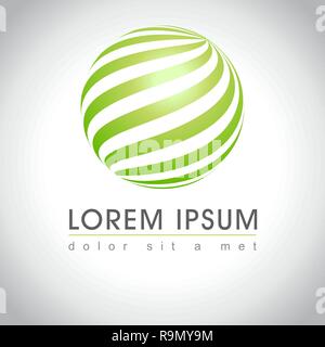 Abstract web Icon and logo sample, vector illusration Stock Vector