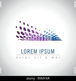 Abstract web Icon and logo sample, vector illusration Stock Vector