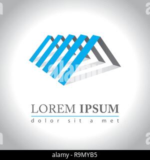 Abstract web Icon and logo sample, vector illusration Stock Vector