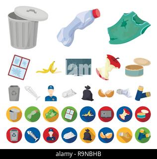apple,art,bag,banana,batteries,bottle,broken,can,cartoon,flat,cleaning,collection,collector.waste,crumpled,design,dirt,eggshell,equipment,fish,garbage,icon,illustration,isolated,lightbulb,logo,metal,opened,paper,peel,plastic,removal,scraps,set,sewage,shirt,sign,skeleton,stub,symbol,television,tin,torn,trash,unsanitary,used,vector,waste,web,window Vector Vectors , Stock Vector