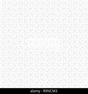 Seamless pattern. Abstract geometrical background. Original linear texture with repeating thin broken lines, polygons, difficult polygonal shapes, rho Stock Vector
