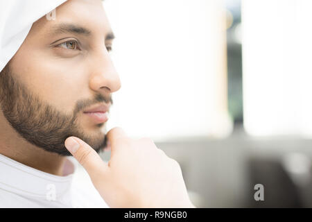 Thoughtful man Stock Photo