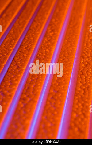 Stack of polystyrene foam - used as foam packaging or ceiling tiles. Metaphor layers, levels, rough surface, insulation foam. Stock Photo