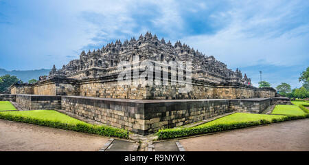 The Borobudur Temple in Central Java, Indonesia Stock Photo - Alamy