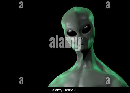 Funny Strange Fantasy Monster Smiling with Big Eyes - Digital 3D  Illustration Stock Illustration - Illustration of animation, nature:  265952078