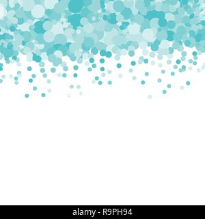 Confetti colourful background. Dot pattern. Vector illustration. Abstract bright colored dotted circles. Falling color dots. Eps10. Stock Vector