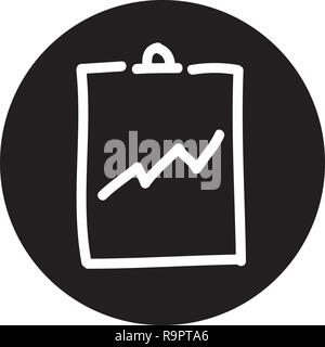 Search Engine Optimization Icon with Hand drawn Style, good for your web and mobile app Stock Vector
