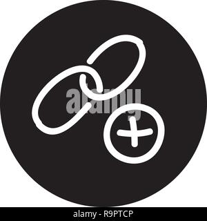 Search Engine Optimization Icon with Hand drawn Style, good for your web and mobile app Stock Vector