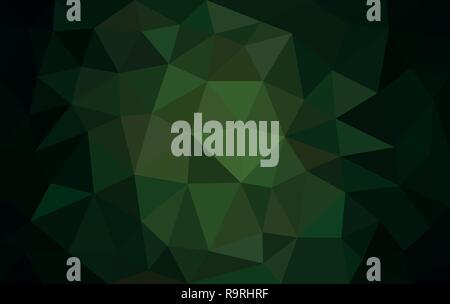 Abstract polygonal illustration, which consist of triangles. Triangular design for your business. Geometric background Stock Vector