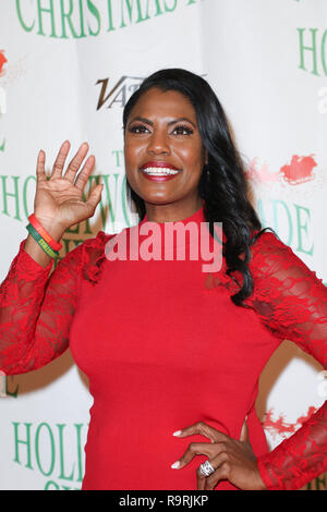 87th Annual Hollywood Christmas Parade in Los Angeles, California.  Featuring: Omarosa Manigault Where: Los Angeles, California, United States When: 25 Nov 2018 Credit: Sheri Determan/WENN.com Stock Photo