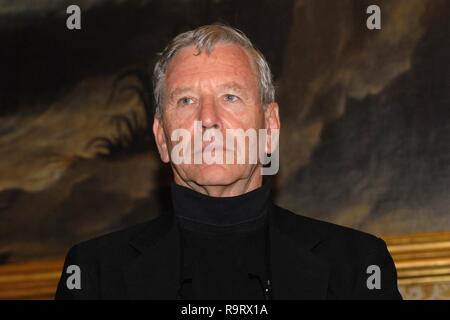 Ambrogino D Oro Allo Scrittore Amos Oz Stock Photo