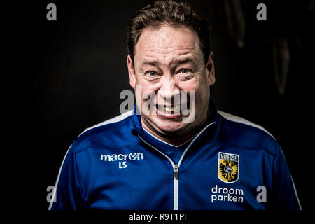 ARNHEM, portret Leonid Slutskiy, coach of Vitesse, voetbal, seizoen 2018-2019, 11-12-2018, Vitesse training headquarters Papendal, Stock Photo