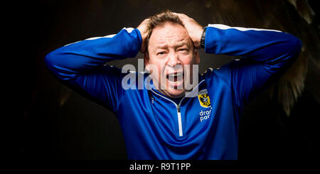 ARNHEM, portret Leonid Slutskiy, coach of Vitesse, voetbal, seizoen 2018-2019, 11-12-2018, Vitesse training headquarters Papendal, Stock Photo