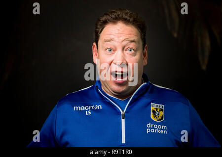 ARNHEM, portret Leonid Slutskiy, coach of Vitesse, voetbal, seizoen 2018-2019, 11-12-2018, Vitesse training headquarters Papendal, Stock Photo