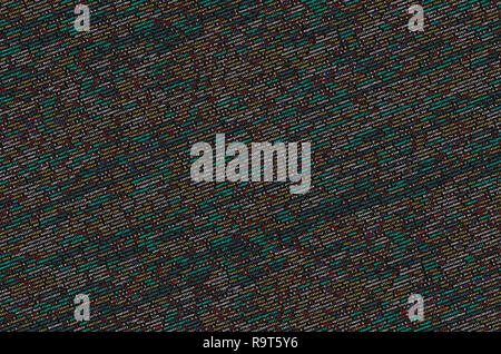 Javascript functions, variables, objects. Monitor closeup of function source code. IT specialist workplace. Big data and Internet of things trend. HTM Stock Photo