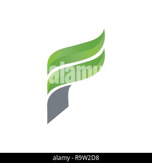 creative letter F square logo template vector illustration, Logo for corporate identity of company of letter F, Typographical font Stock Vector