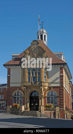 WILTSHIRE; MARLBOROUGH; TOWN HALL Stock Photo