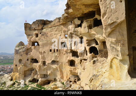 Caves in cappadocia, Turkey Stock Photo