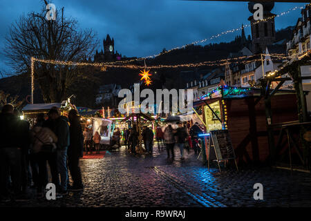 Cochem Christmas Market Stock Photo