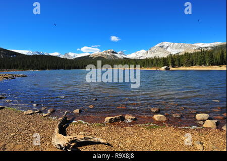 Brainard Lake, Colorado Stock Photo