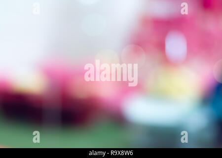 Abstract blur of modern interior office background for presentation design element concept. Stock Photo