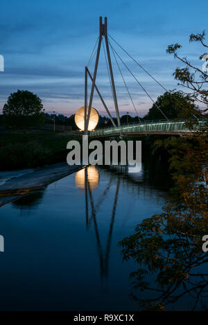 Millstone Bridge over the River Exe, Exeter Stock Photo