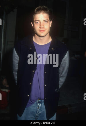 HOLLYWOOD, CA - JUNE 26: Actor Brendan Fraser attends the Fifth Annual Project Robin Hood Food Drive to Benefit Love Is Feeding Everyone (LIFE) on June 26, 1993 at Paramount Pictures Studios in Hollywood, California. Photo by Barry King/Alamy Stock Photo Stock Photo