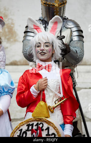 Cosplayers at Lucca Comics 2018, Italy Stock Photo
