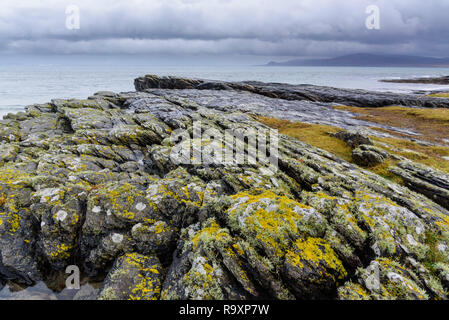 Ardnave Point, Islay, looking towards Jura, Inner Hebrides, Argyll & Bute, Scotland Stock Photo