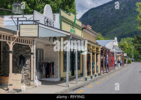 Arrowtown, Otago, South Island, New Zealand Stock Photo