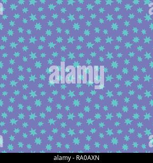 Stars background. Night sky. Vector illustration. Blue stars. Stock Vector