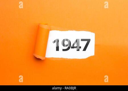 Calendar of year 1947 Stock Photo Alamy