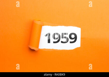 Calendar of year 1959 Stock Photo - Alamy