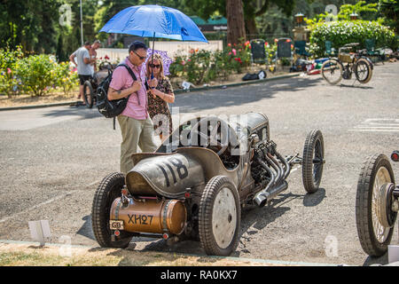 Chateau Impney Hill Climb Stock Photo