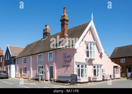 The Pump Street Bakery, Market Hill, Orford, Suffolk, England, United Kingdom Stock Photo