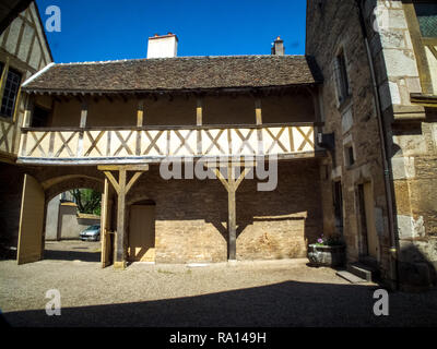 Wine museum in the city of Arles in southern France. Interesting architectural set of well preserved medieval buildings and alleys to make a tour. Stock Photo