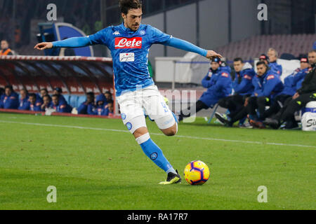 Naples, Italy. 29th Dec, 2018. Italy, 29 December 2018 stadium San Paolo Napoli faces Bologna for the Serie A championship.in the picture: the Napoli player. Credit: Fabio Sasso/ZUMA Wire/Alamy Live News Stock Photo