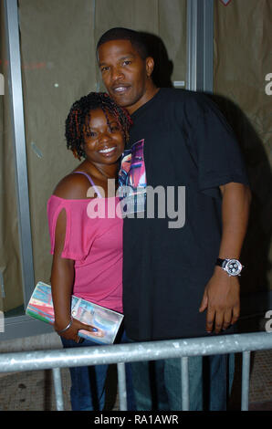Jamie Foxx star of hit movie "Collateral" & sister Diedra Dixon enter