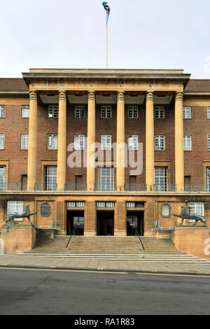 The Town Hall building, Norwich City, Norfolk, England, UK Stock Photo