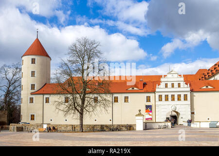 Castle Freudenstein, Freiberg, Germany Stock Photo