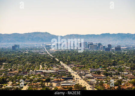 Phoenix Arizona skyline Stock Photo