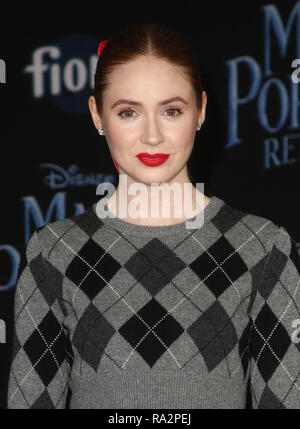 Disney's 'Mary Poppins Returns' World Premiere  Featuring: Karen Gillan Where: Hollywood, California, United States When: 30 Nov 2018 Credit: FayesVision/WENN.com Stock Photo