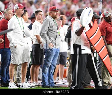 Miami Gardens, FL, USA. 29th Dec, 2018. Toby Keith is seen on the sidelines during the College Football Playoff Semifinal game at the Capital One Orange Bowl on December 29, 2018 at the Hard Rock Stadium in Miami Gardens, Florida. Credit: Mpi04/Media Punch/Alamy Live News Stock Photo